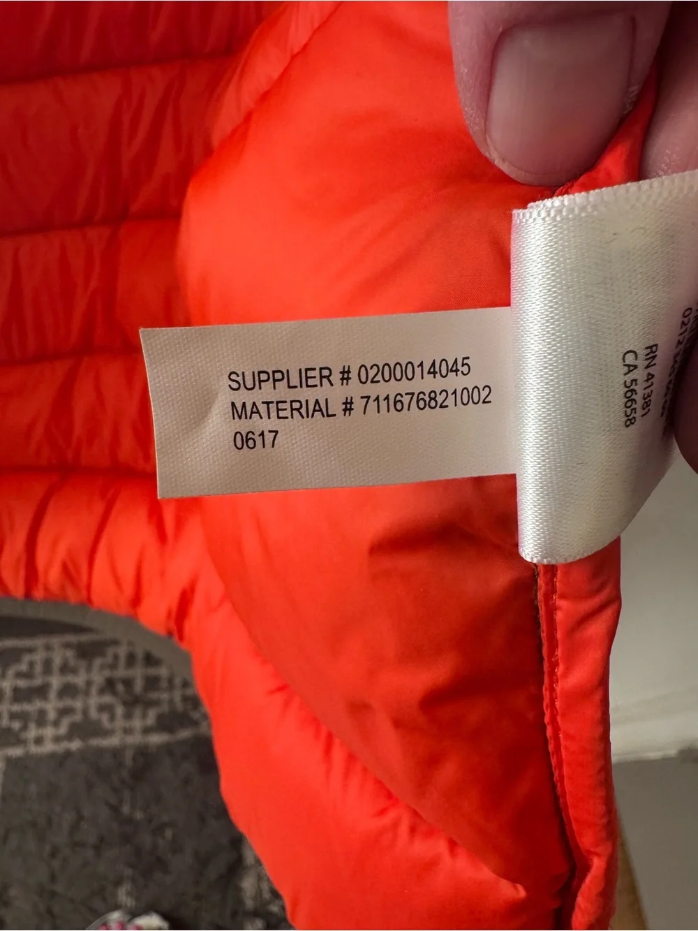 Ralph Lauren Orange-Lined Camo Puffer Vest